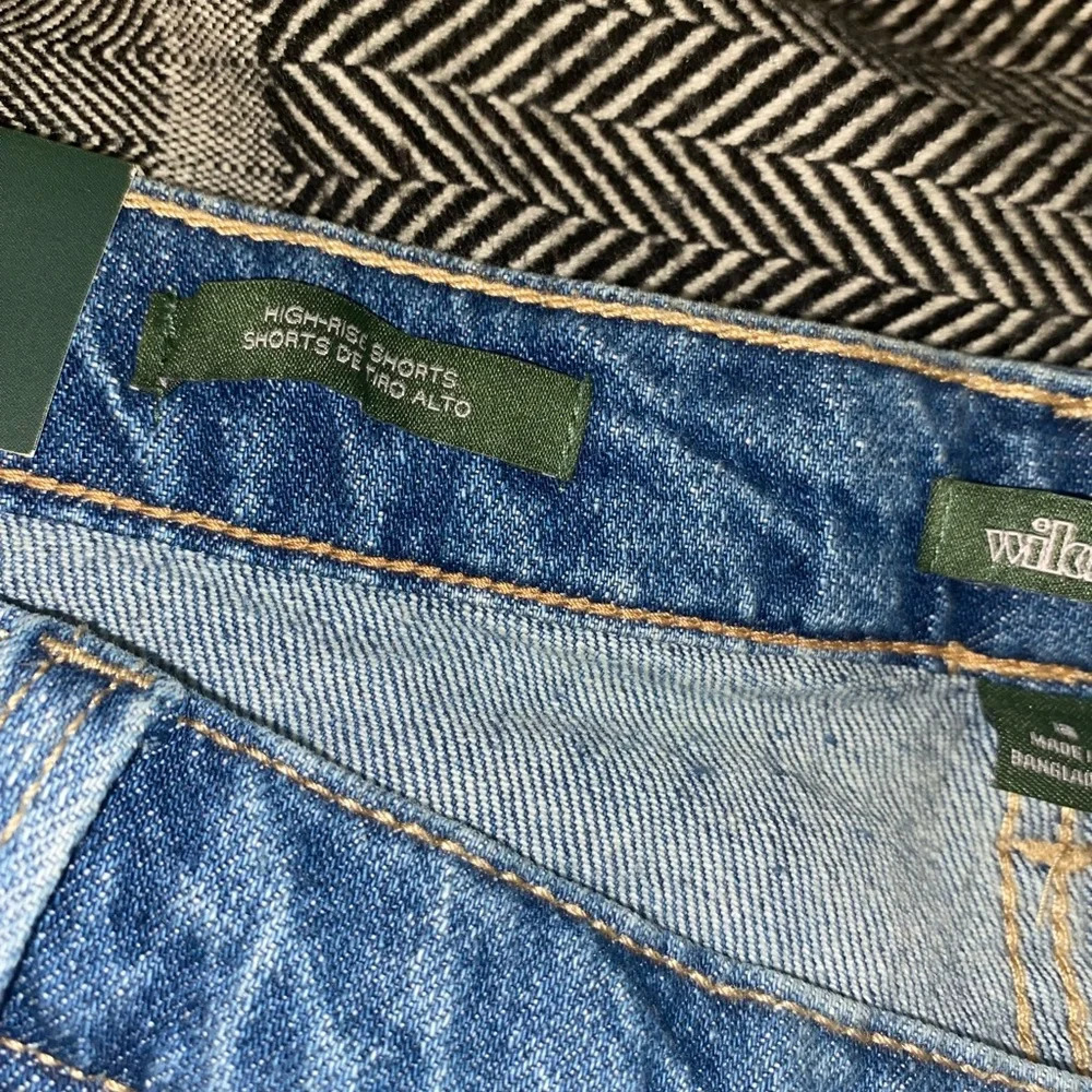 Wild Fable Super High Rise Jean Cutoff Shorts - Picture 3 of 4